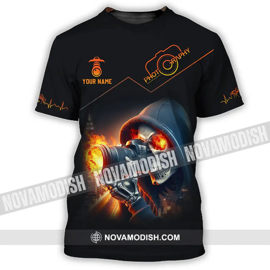 Unisex Shirt - Custom Text Shirt Photography Shirt T-Shirt / S T-shirt