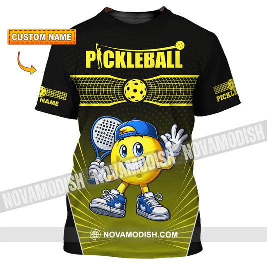 Unisex Shirt - Custom Text Shirt Pickle Ball Shirt T-shirt