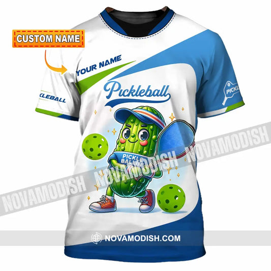 Unisex Shirt - Custom Text Shirt Pickleball Shirt T-shirt