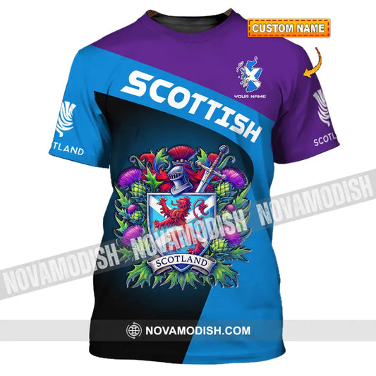 Unisex Shirt - Custom Text Shirt Scottish Shirt T-shirt
