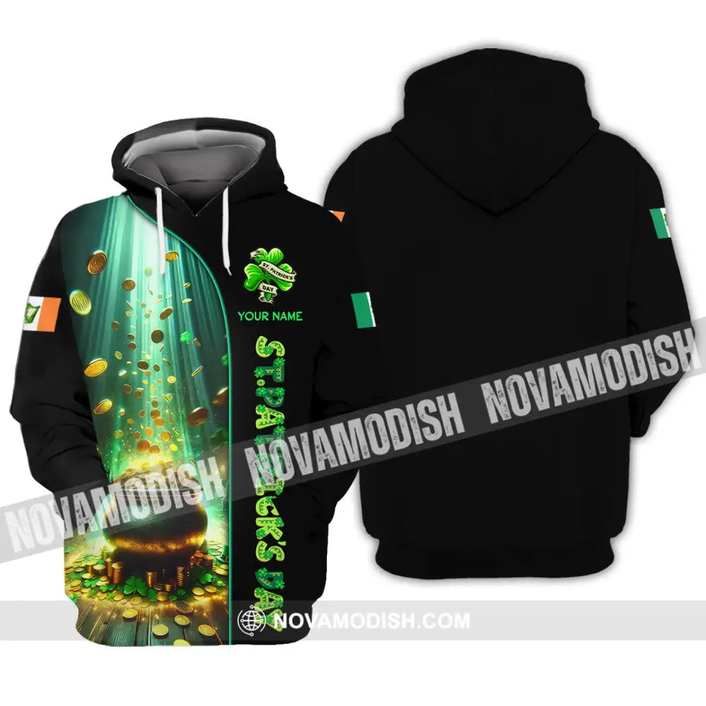 Unisex Shirt - Custom Text St.patrick’s Day Hoodie / S T-Shirt