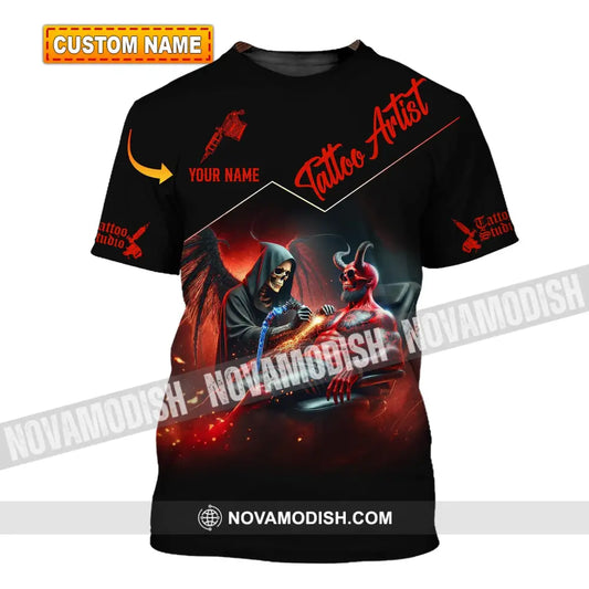 Unisex Shirt - Custom Text Tattoo Artist T-Shirt