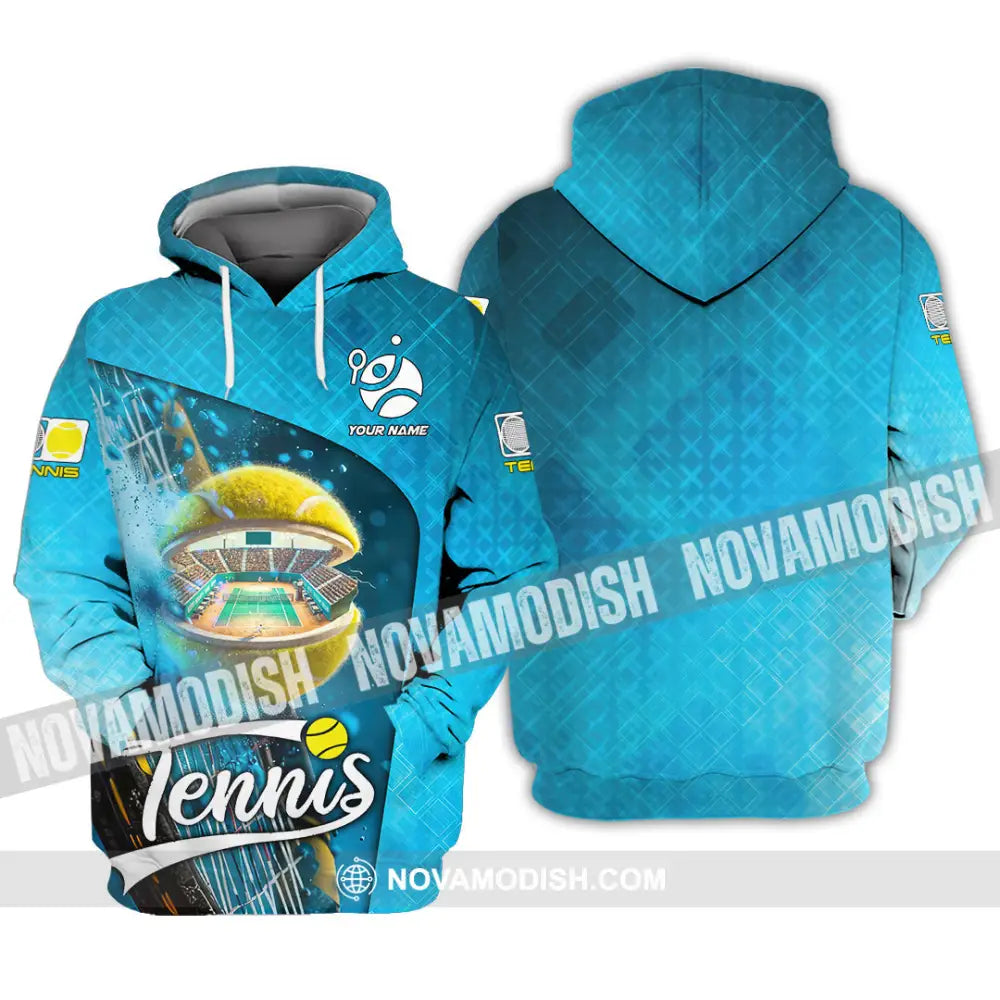 Unisex Shirt - Custom Text Shirt Tennis Shirt Hoodie / S T-shirt