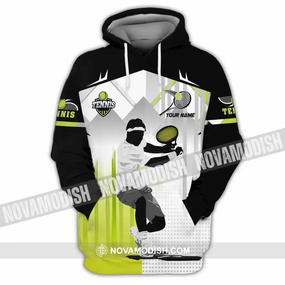 Unisex Shirt - Custom Text Shirt Tennis Shirt Hoodie / S T-shirt