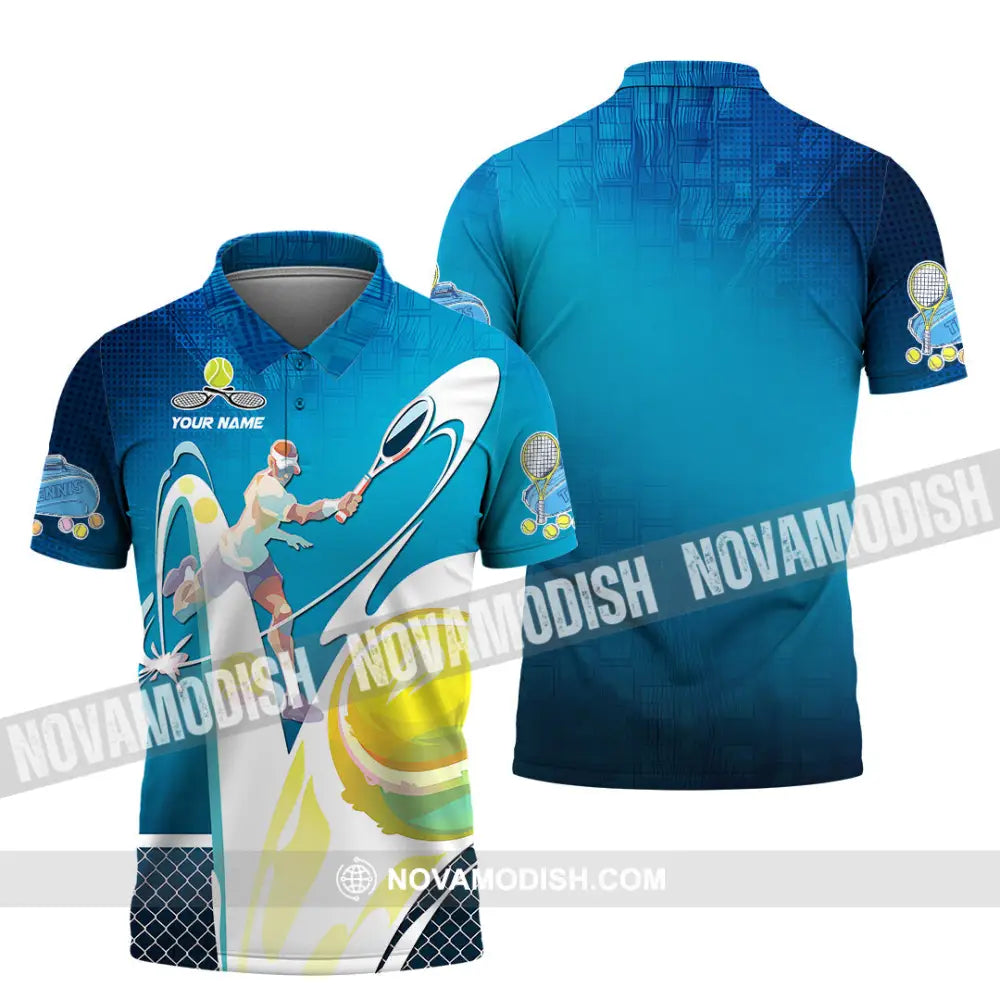 Unisex Shirt - Custom Text Shirt Tennis Shirt Polo Shirt / S T-shirt