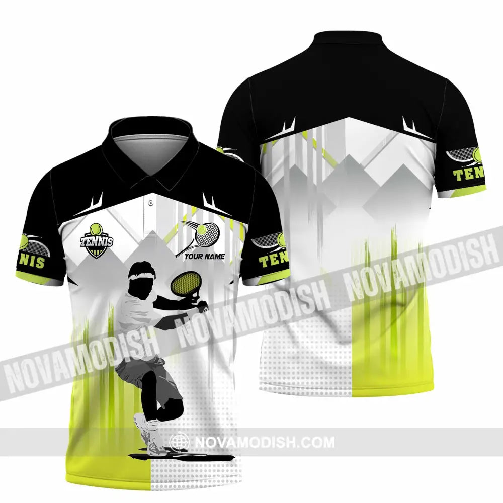 Unisex Shirt - Custom Text Shirt Tennis Shirt Polo Shirt / S T-shirt