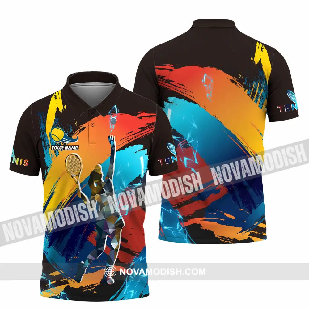 Unisex Shirt - Custom Text Shirt Tennis Shirt Polo Shirt / S T-shirt