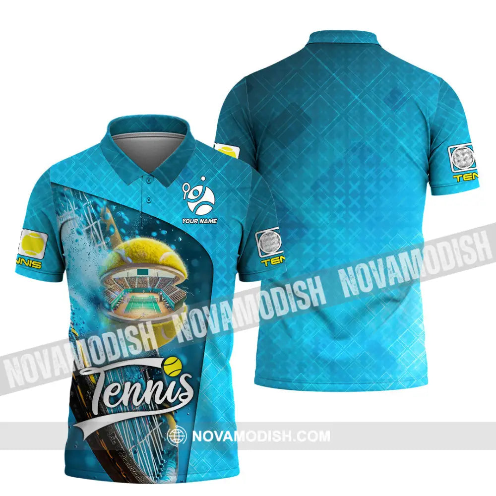 Unisex Shirt - Custom Text Shirt Tennis Shirt Polo Shirt / S T-shirt