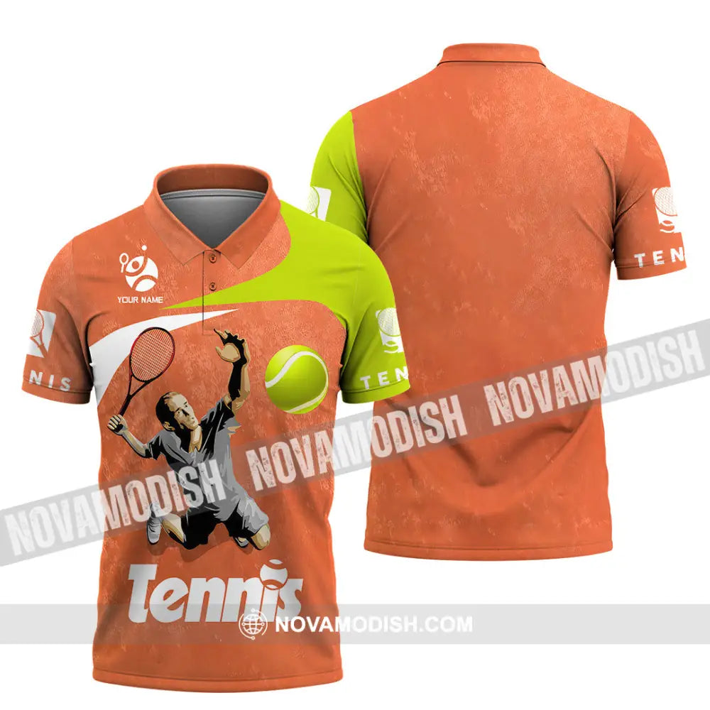 Unisex Shirt - Custom Text Shirt Tennis Polo Shirt / S T-shirt