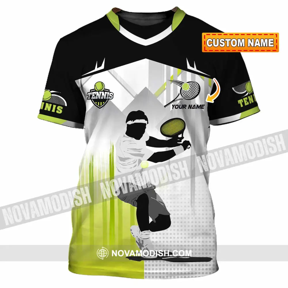 Unisex Shirt - Custom Text Shirt Tennis Shirt T-shirt