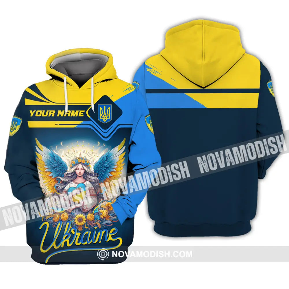 Unisex Shirt - Custom Text Shirt Ukraine Shirt Hoodie / S T-shirt