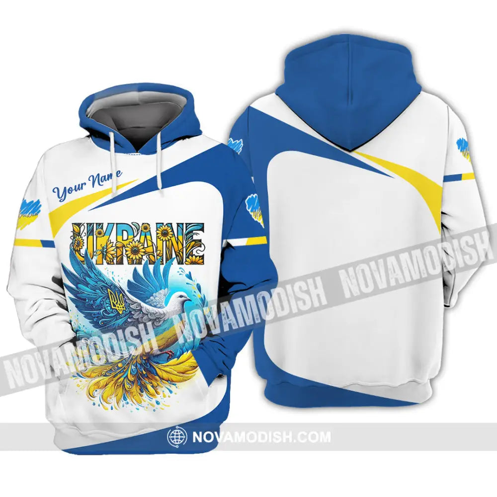 Unisex Shirt - Custom Text Shirt Ukraine Shirt Hoodie / S T-shirt