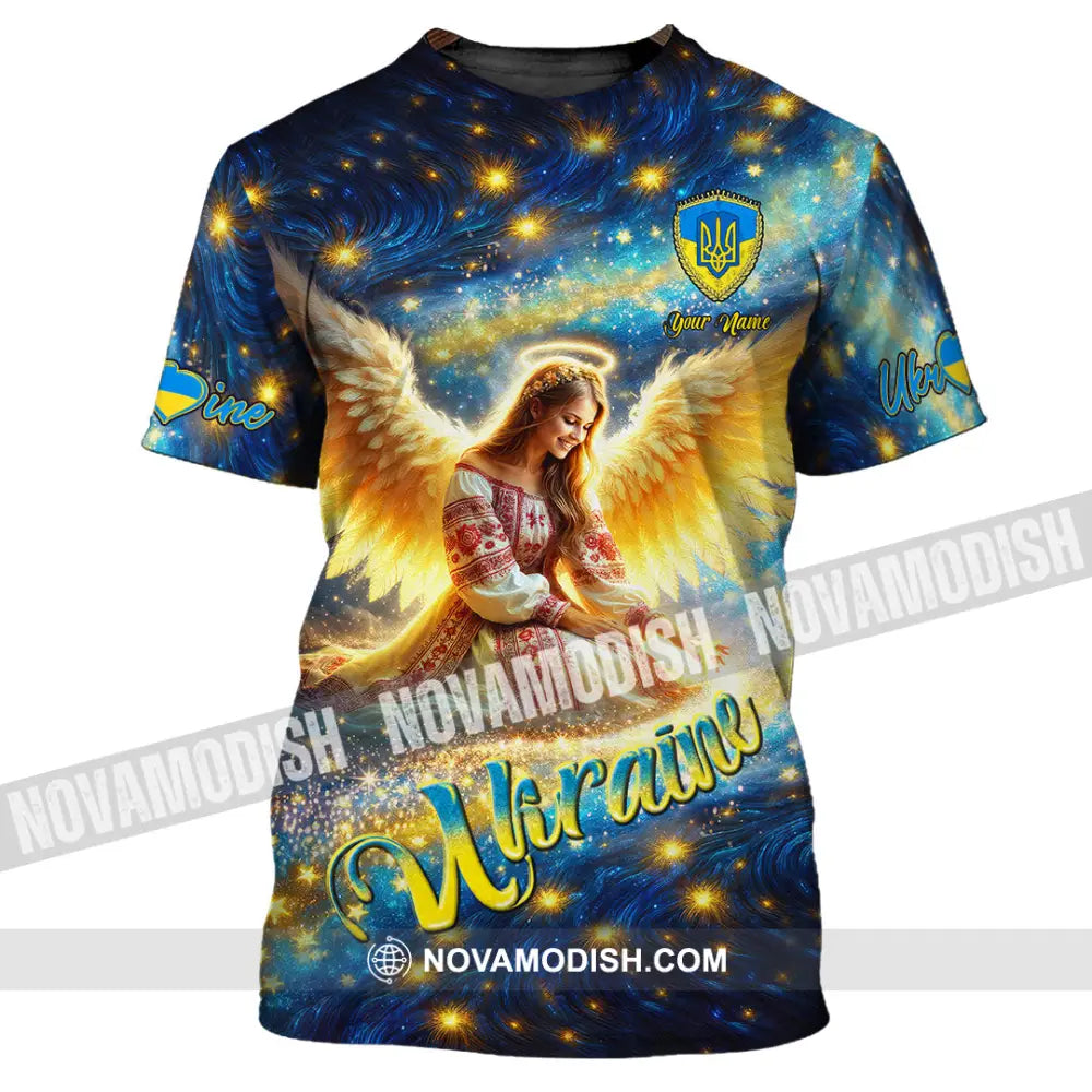 Unisex Shirt - Custom Text Shirt Ukraine Shirt T-Shirt / S T-shirt