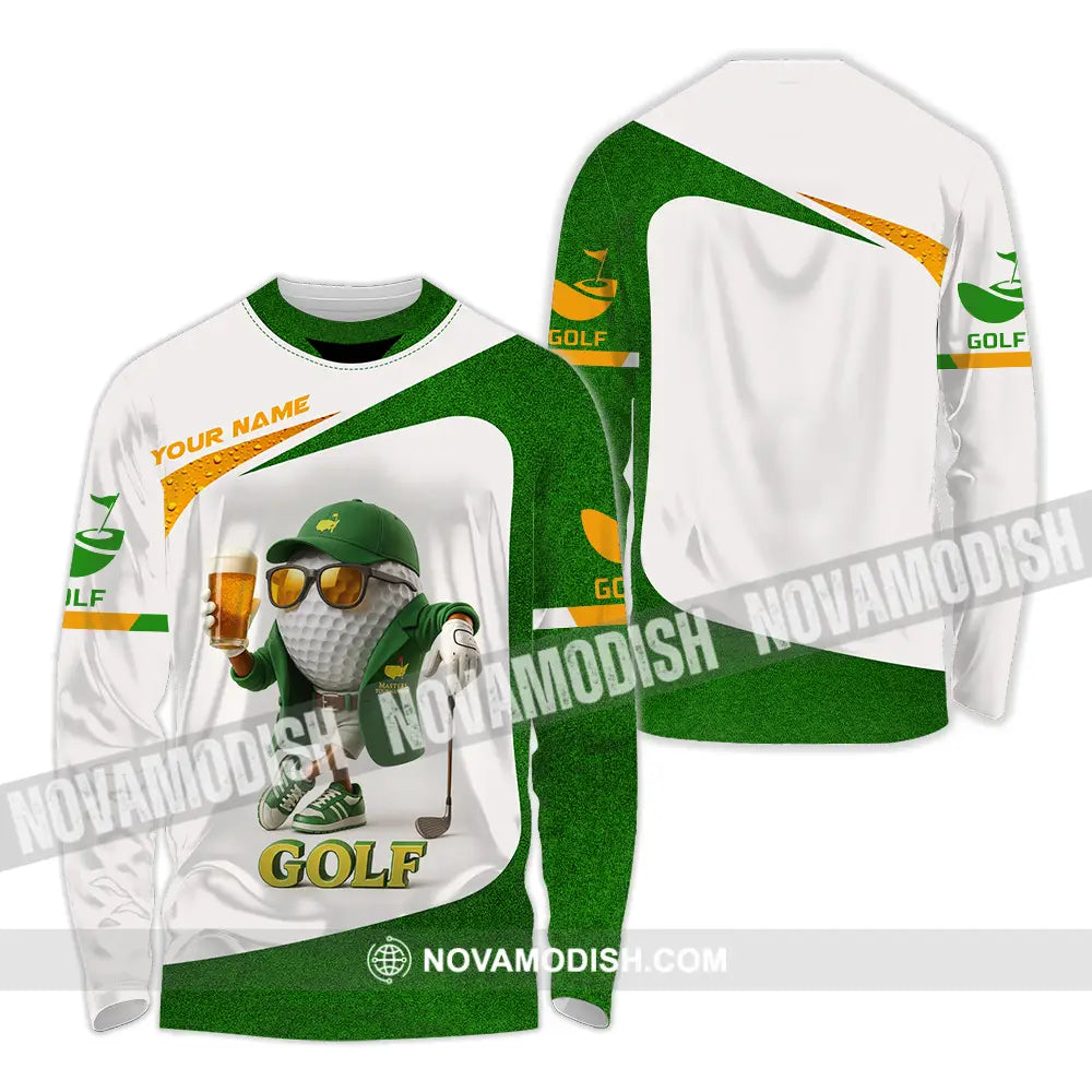 Unisex Shirt - Custom The Golf Shirt Long Sleeve Shirt / S T-shirt