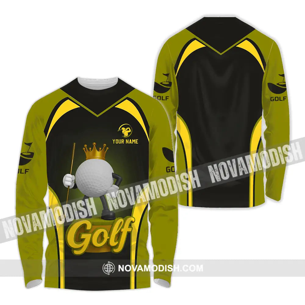 Unisex Shirt - Custom The Golf Shirt Long Sleeve Shirt / S T-shirt
