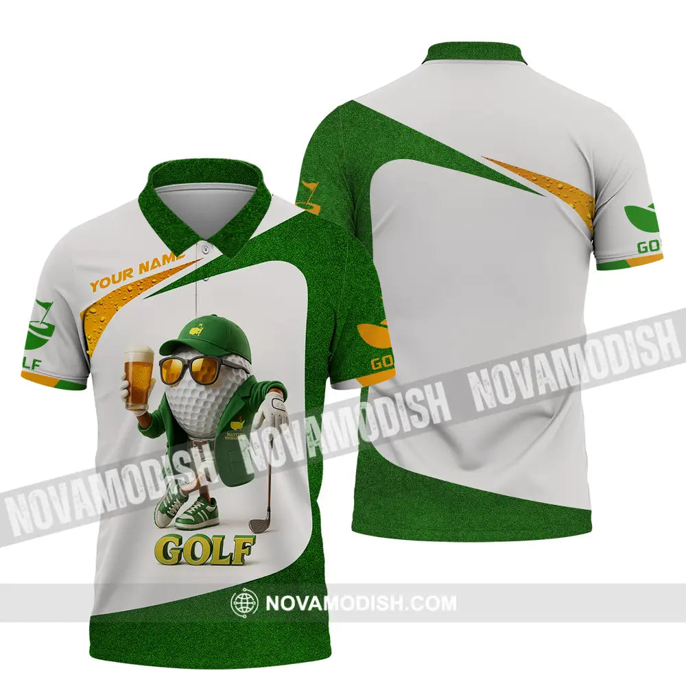 Unisex Shirt - Custom The Golf Shirt Polo Shirt / S T-shirt