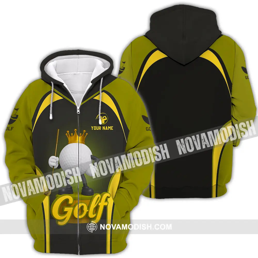 Unisex Shirt - Custom The Golf Shirt Zipper Hoodie / S T-shirt