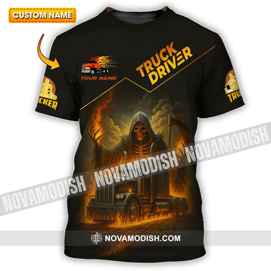 Unisex Shirt - Custom Truck Driver Shirt T-shirt