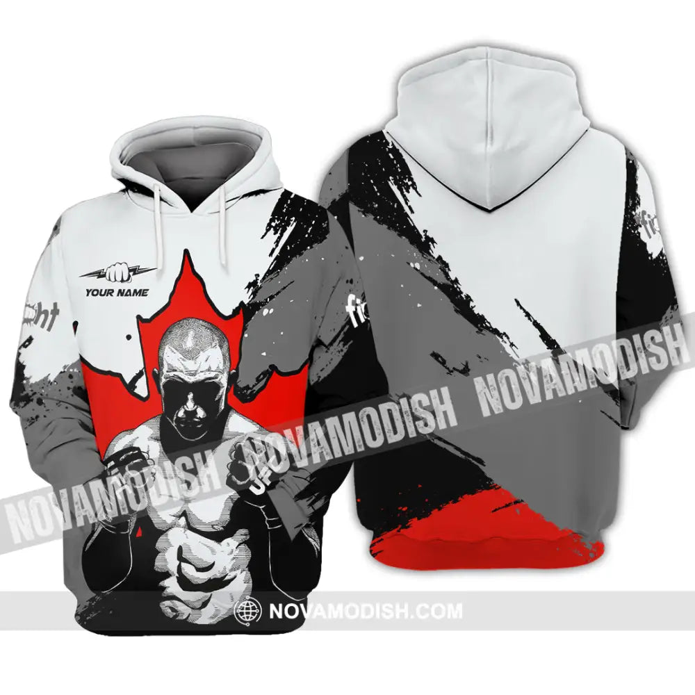 Unisex Shirt - Custom Try Your Hard Fight Man Sport Shirt Hoodie / S T-shirt