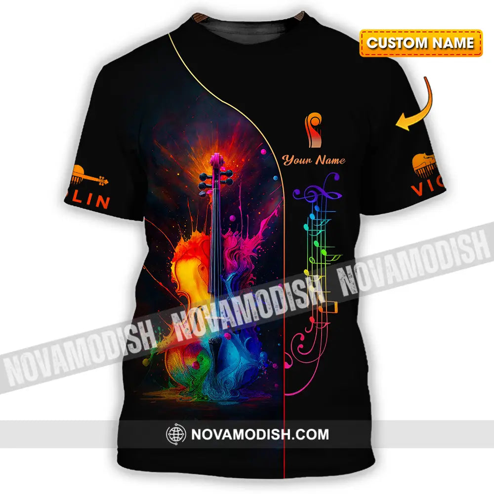 Unisex Shirt - Custom Violin Lover Shirt T-shirt
