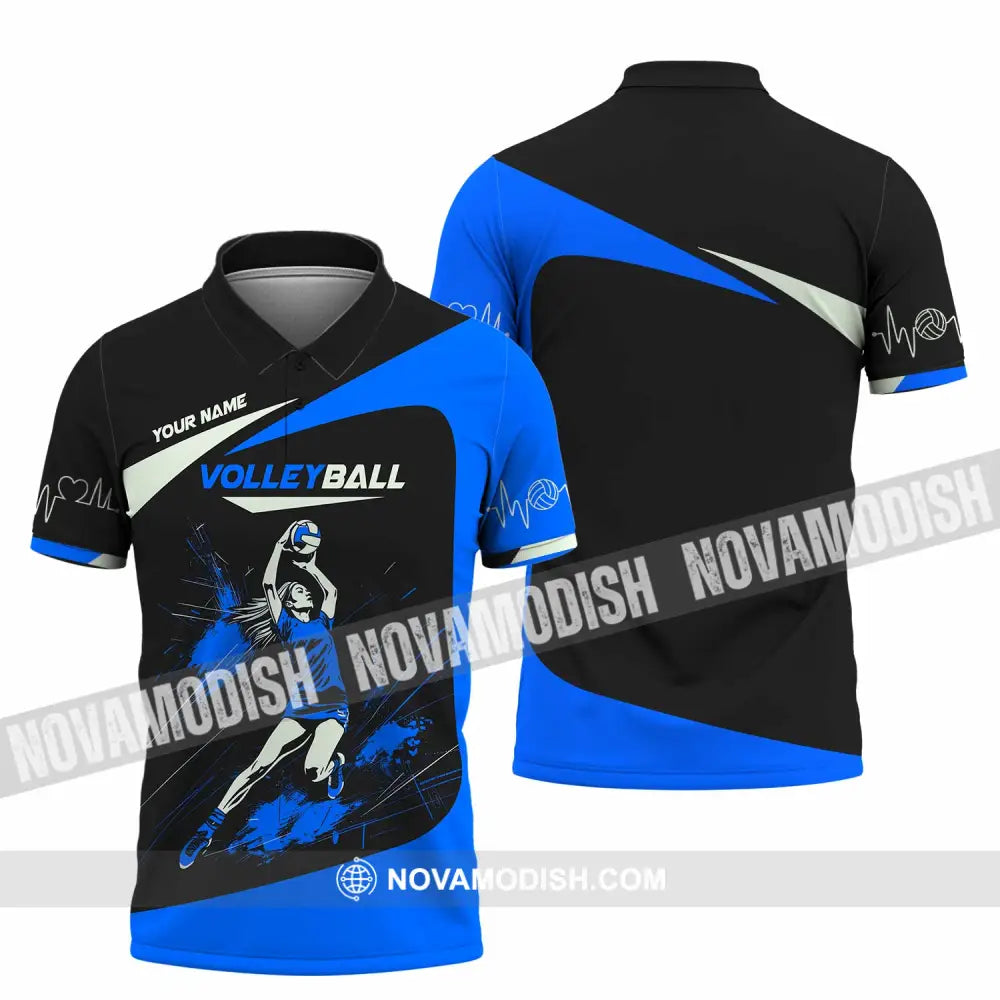 Unisex Shirt - Custom Volleyball Lover Sport Shirt Polo Shirt / S T-shirt