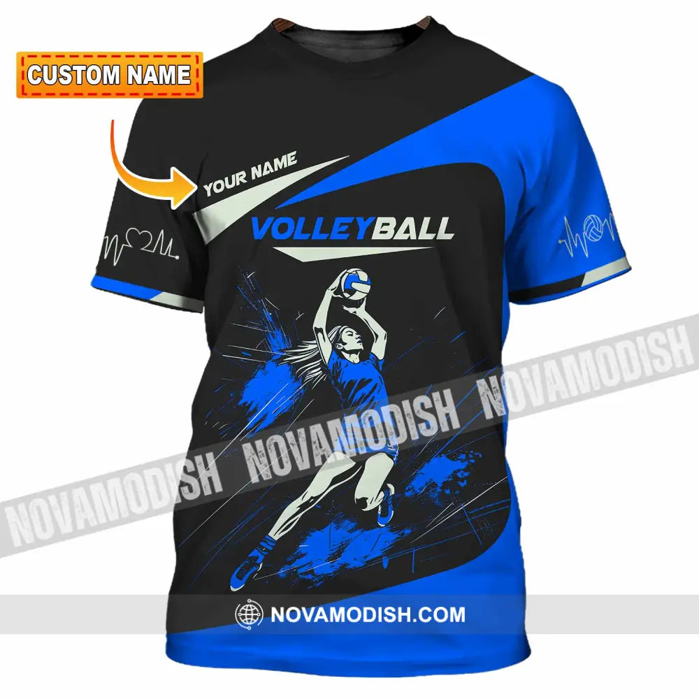 Unisex Shirt - Custom Volleyball Lover Sport Shirt T-shirt