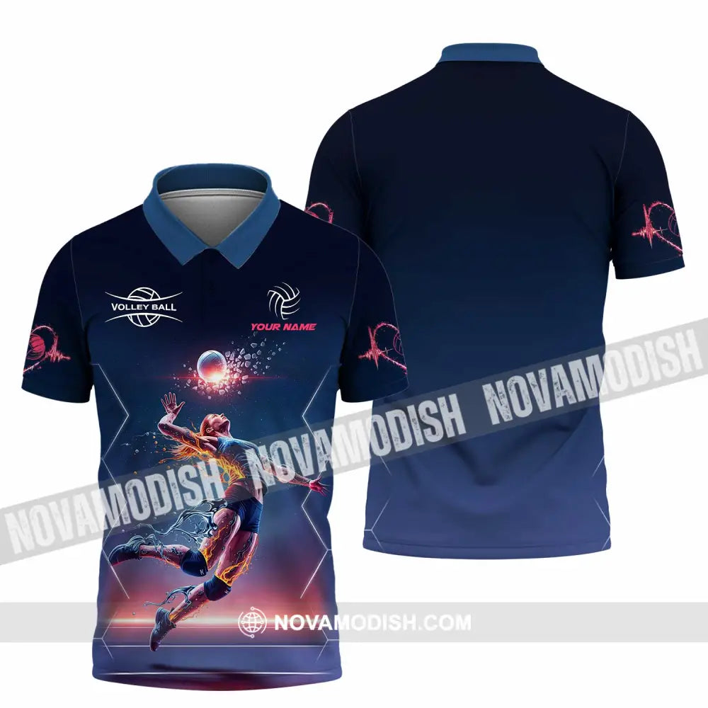 Unisex Shirt - Custom Volleyball Shirt Polo Shirt / S T-shirt
