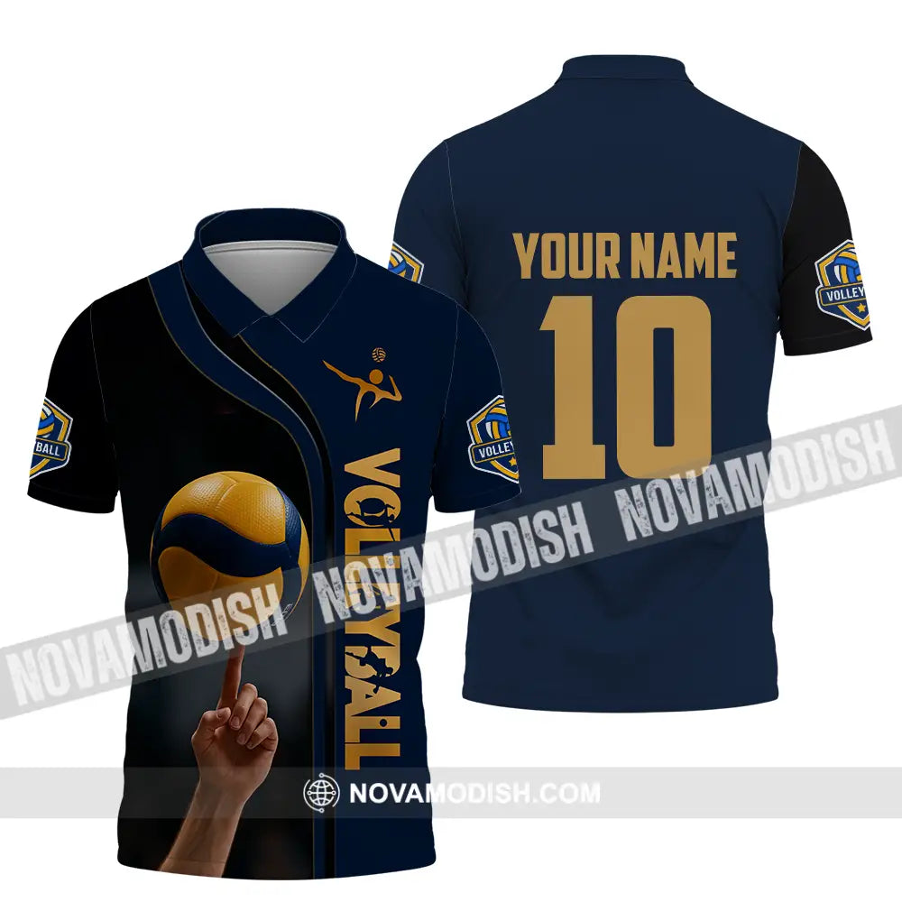 Unisex Shirt - Custom Volleyball Shirt Polo Shirt / S T-shirt