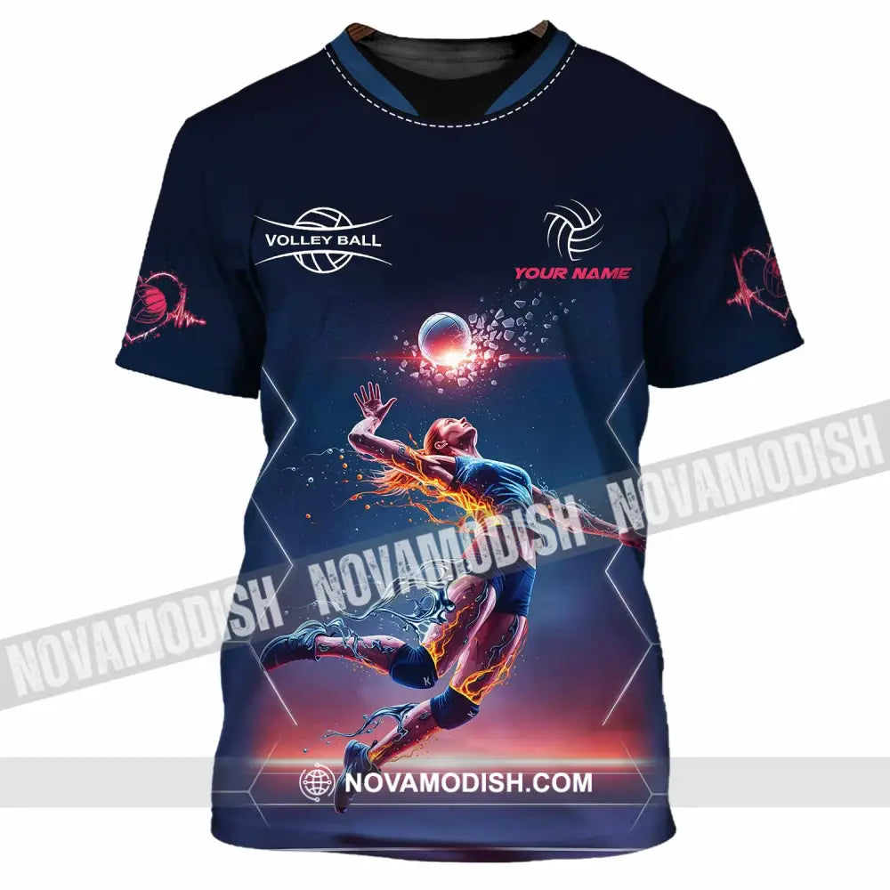 Unisex Shirt - Custom Volleyball Shirt T-Shirt / S T-shirt