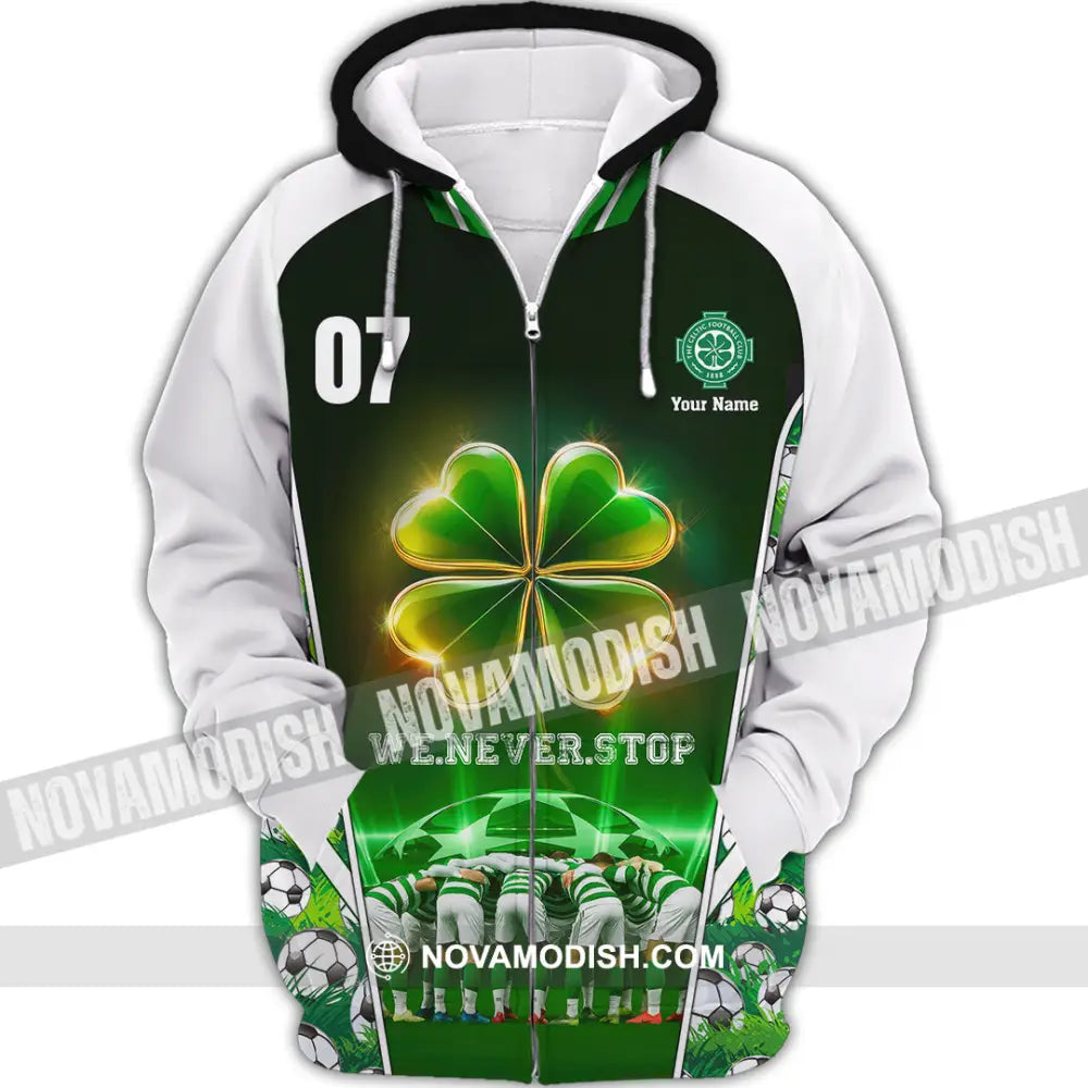 Unisex Shirt - Custom We Never Stop Sport Shirt Zipper Hoodie / S T-shirt