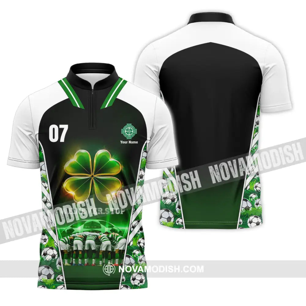 Unisex Shirt - Custom We Never Stop Sport Shirt Zipper Polo Shirt / S T-shirt