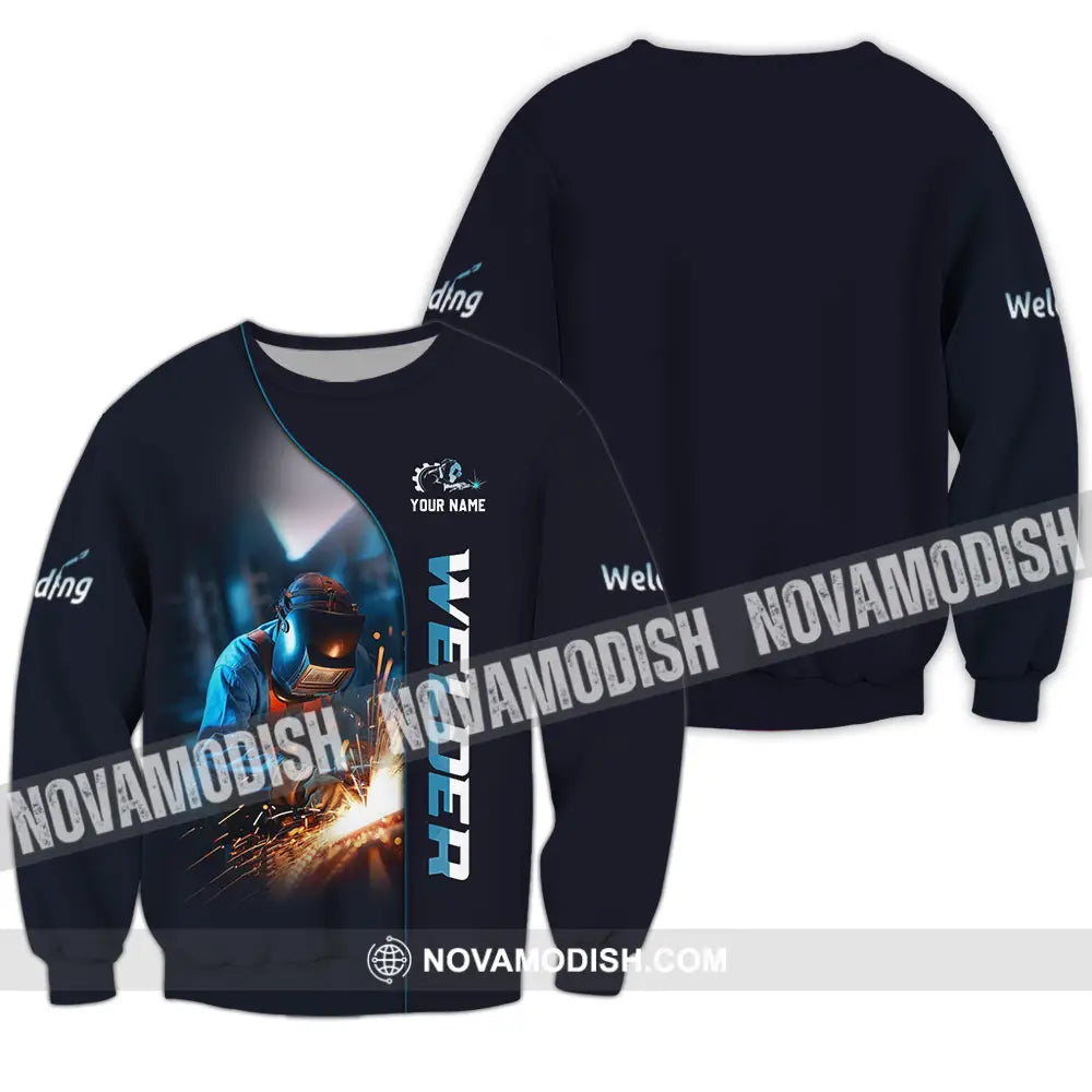 Unisex Shirt - Custom Welder Shirt Long Sleeve / S T-shirt