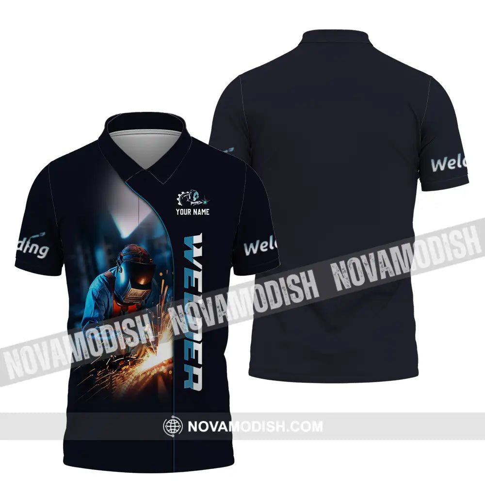 Unisex Shirt - Custom Welder Shirt Polo Shirt / S T-shirt