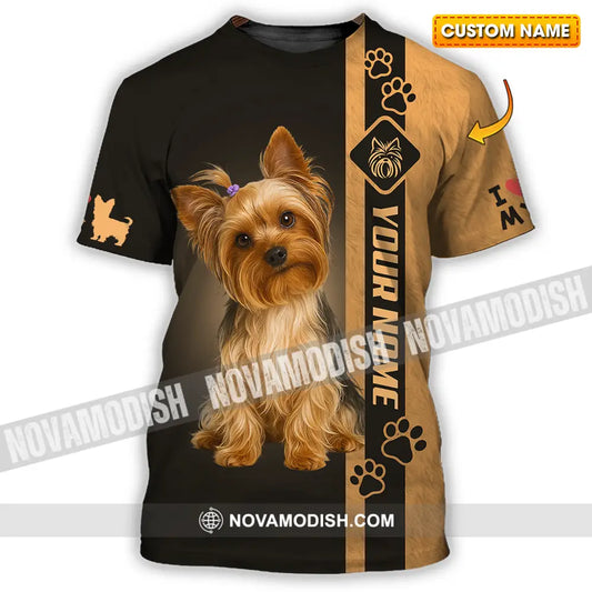 Unisex Shirt - Custom Yorkshire Terrier Shirt T-shirt