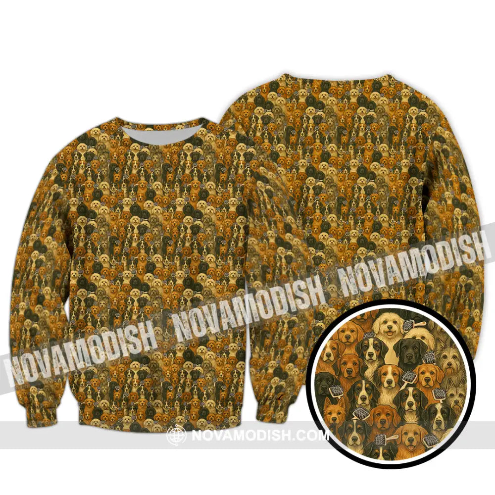 Unisex Shirt - Dog Groomer Pet Lover Shirt Long Sleeve / S T-shirt