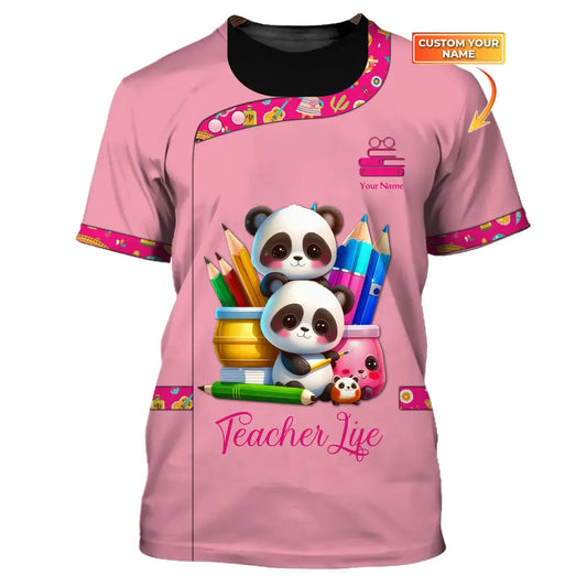 Unisex Shirt Teacher Hoodie Life Gift For Teachers T-Shirt / S