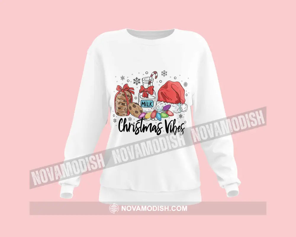 Unisex T-Shirt Christmas Vibes Christmas Hoodie Gift For T-Shirt