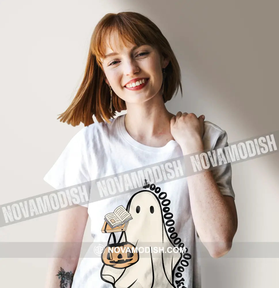 Unisex T-Shirt Halloween Booooks T-Shirt