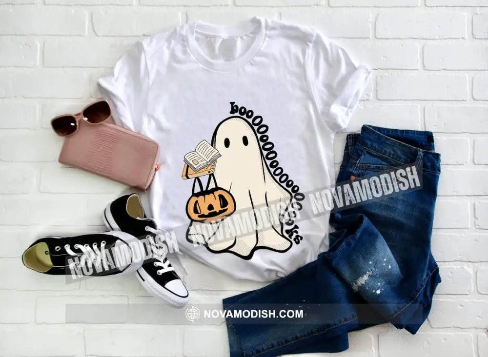 Unisex T-Shirt Halloween Booooks T-Shirt