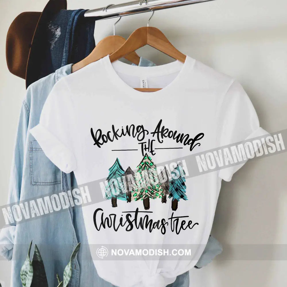 Unisex T-Shirt Rocking Around The Christmas Tree Christmas Hoodie Gift For T-Shirt