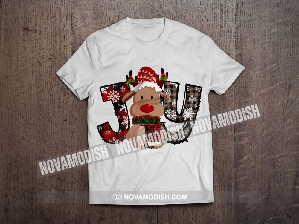 Unisex T-Shirt The Joy Christmas Hoodie Gift For Classic Tee / White S T-Shirt