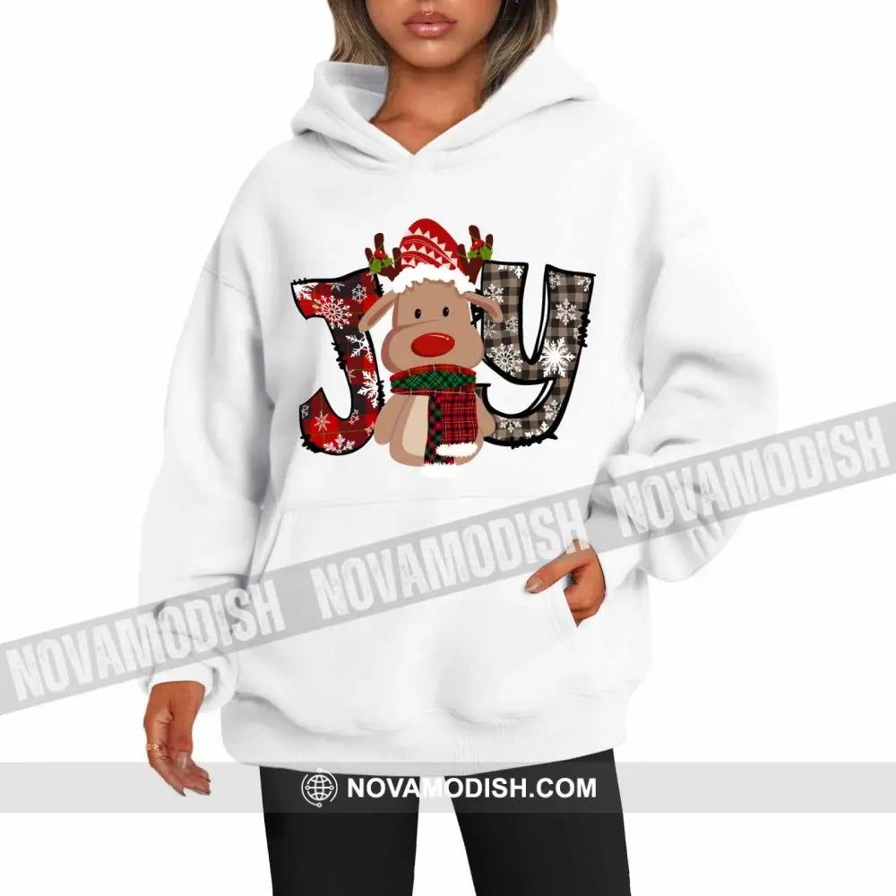Unisex T-Shirt The Joy Christmas Hoodie Gift For Hoodie / White S T-Shirt