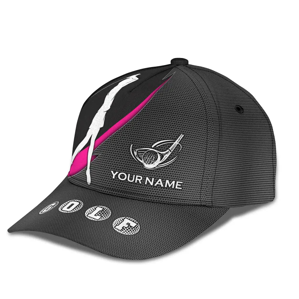 Woman Cap Personalized Golf Classic Hat Gift For Golfter Golfing Gifts T-Shirt