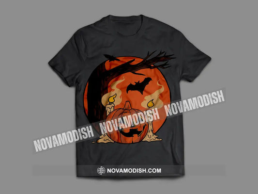 Woman T-Shirt Halloween Pumpkin Classic T-Shirt