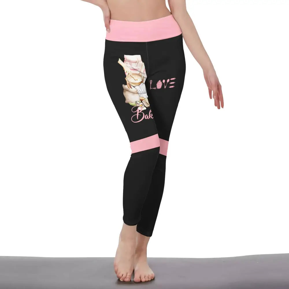 Women Clothing Baker Sportwear Baking Pants Legging For