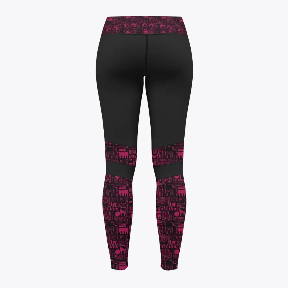 Women Clothing Dentist Legging Sportwear Pants For