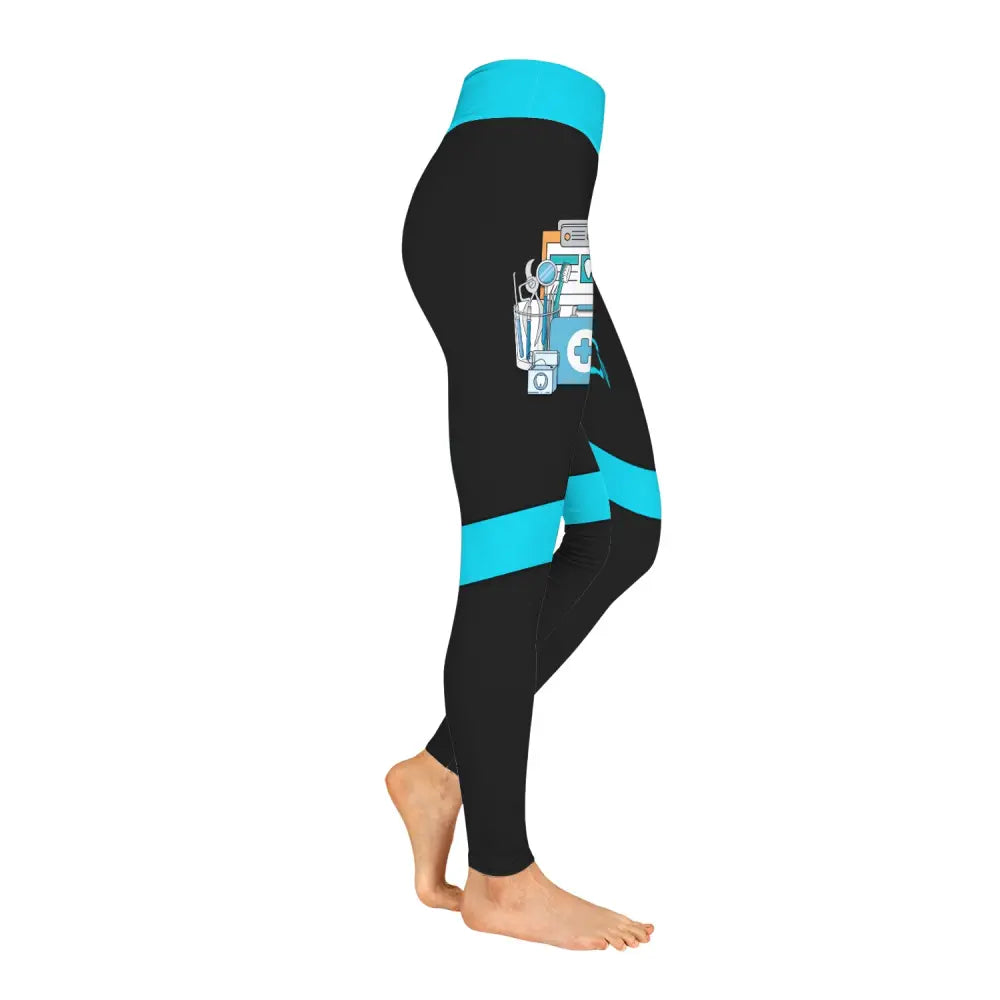 Women Clothing Dentist Legging Sportwear Pants For