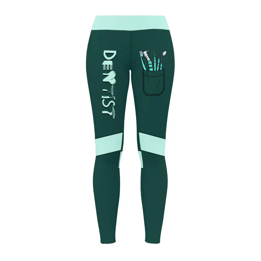 Women Clothing Dentist Legging Sportwear Pants For