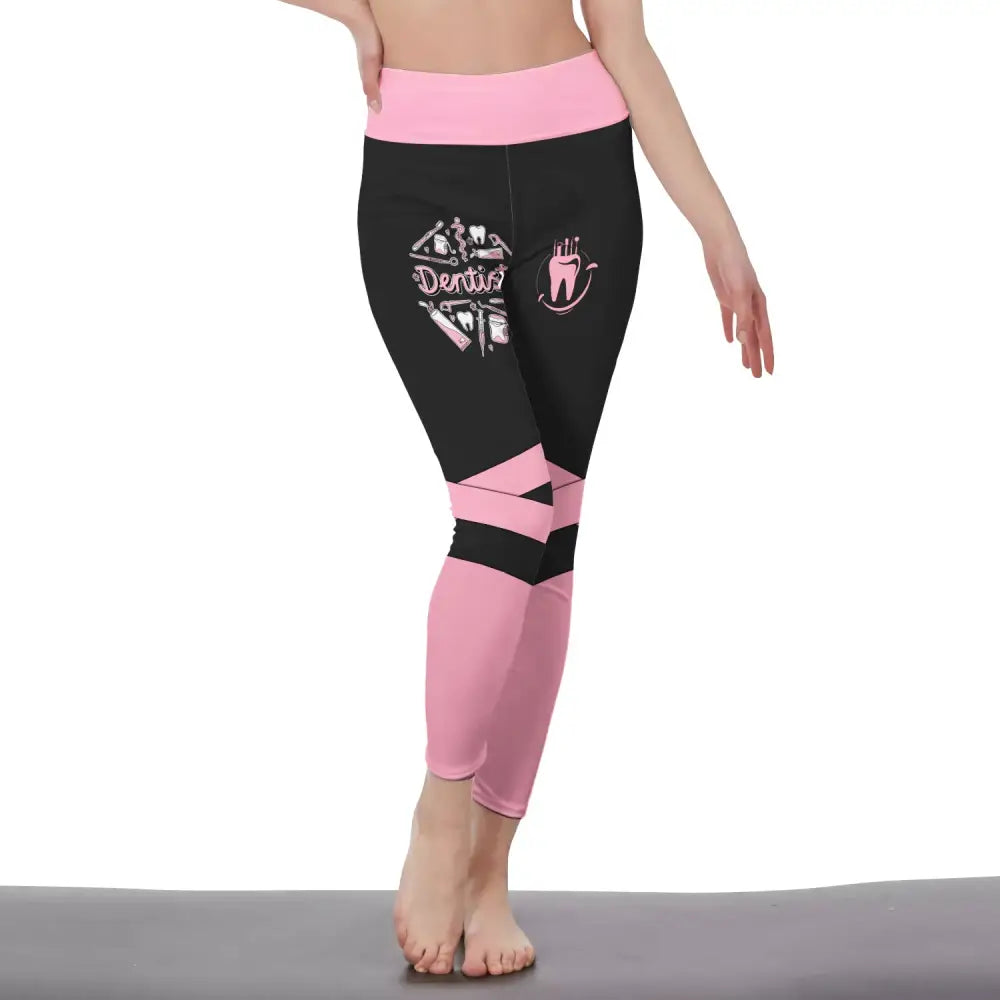 Women Clothing Dentist Legging Sportwear Pants For S