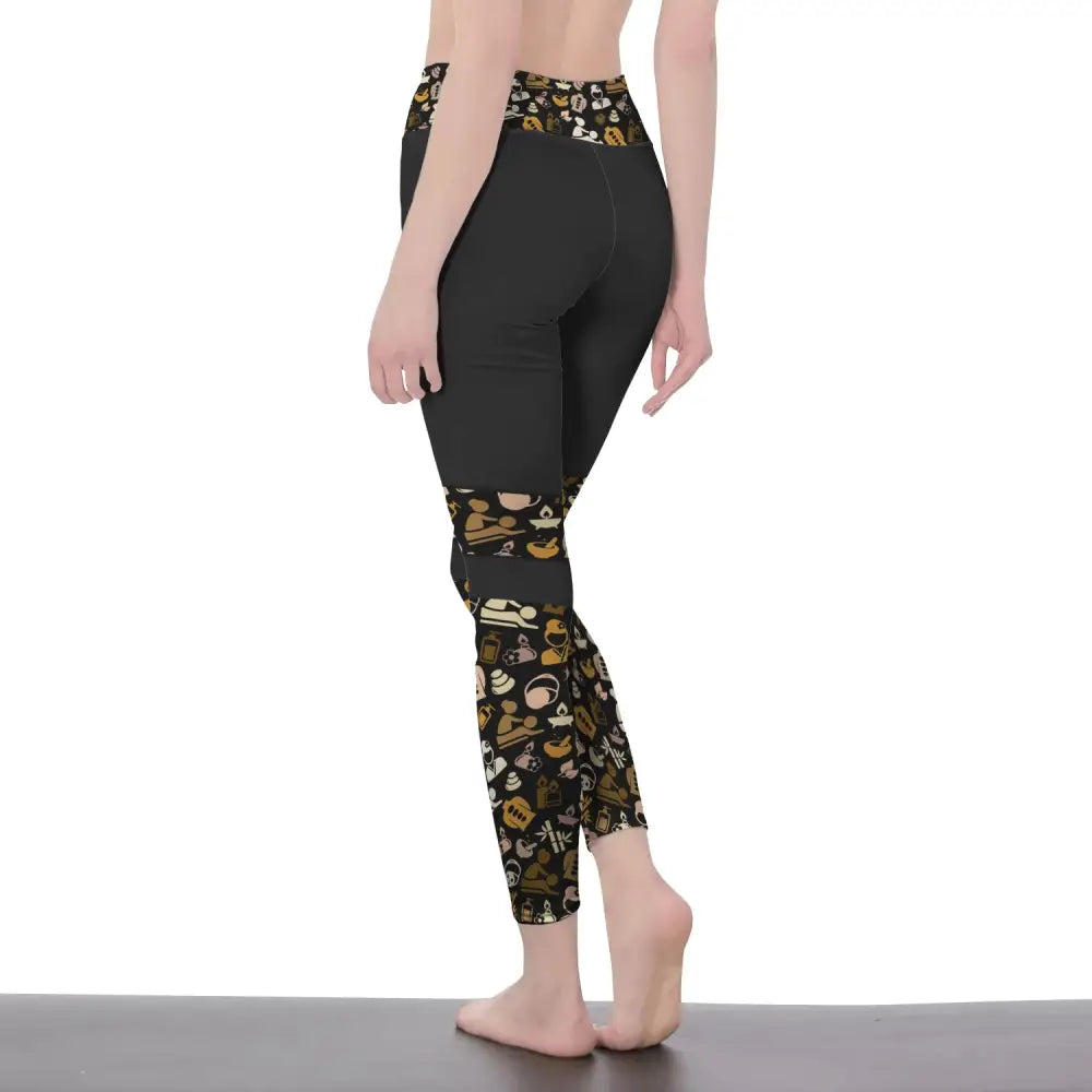 Women Clothing Massage Therapist Sportwear Legging Pants For